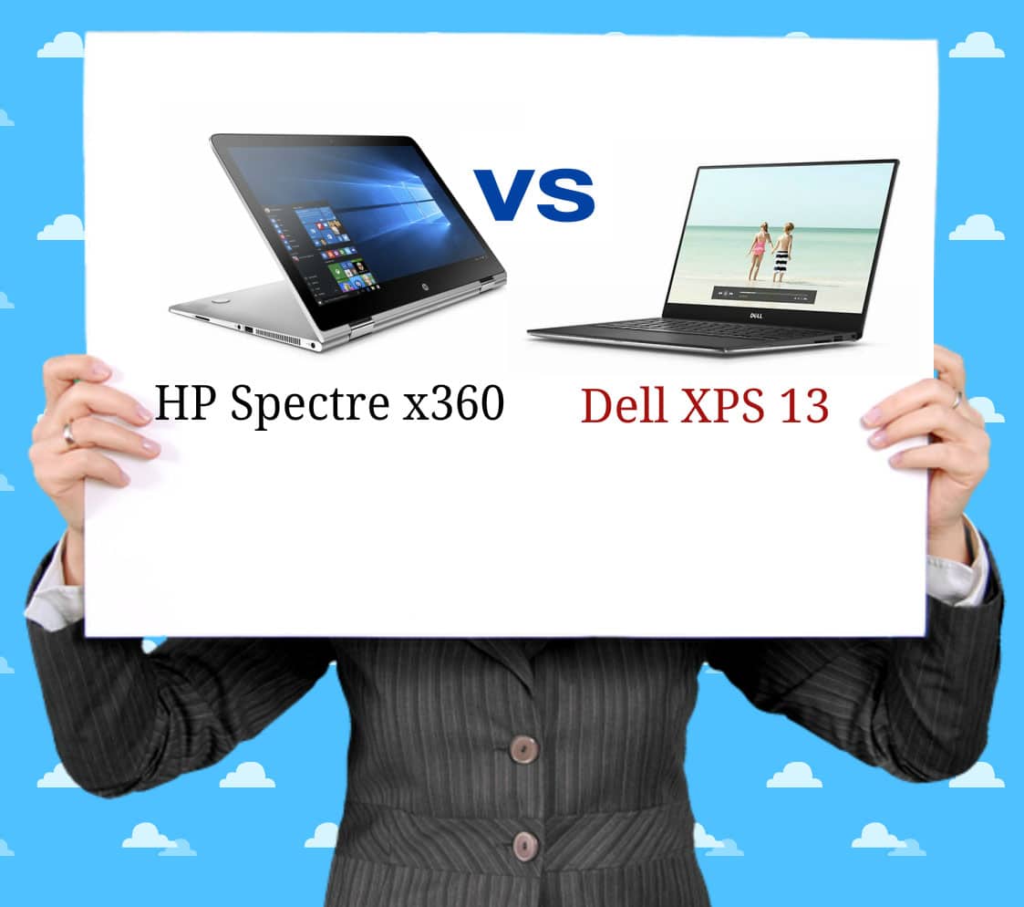 HP Spectre x360 vs Dell XPS 13