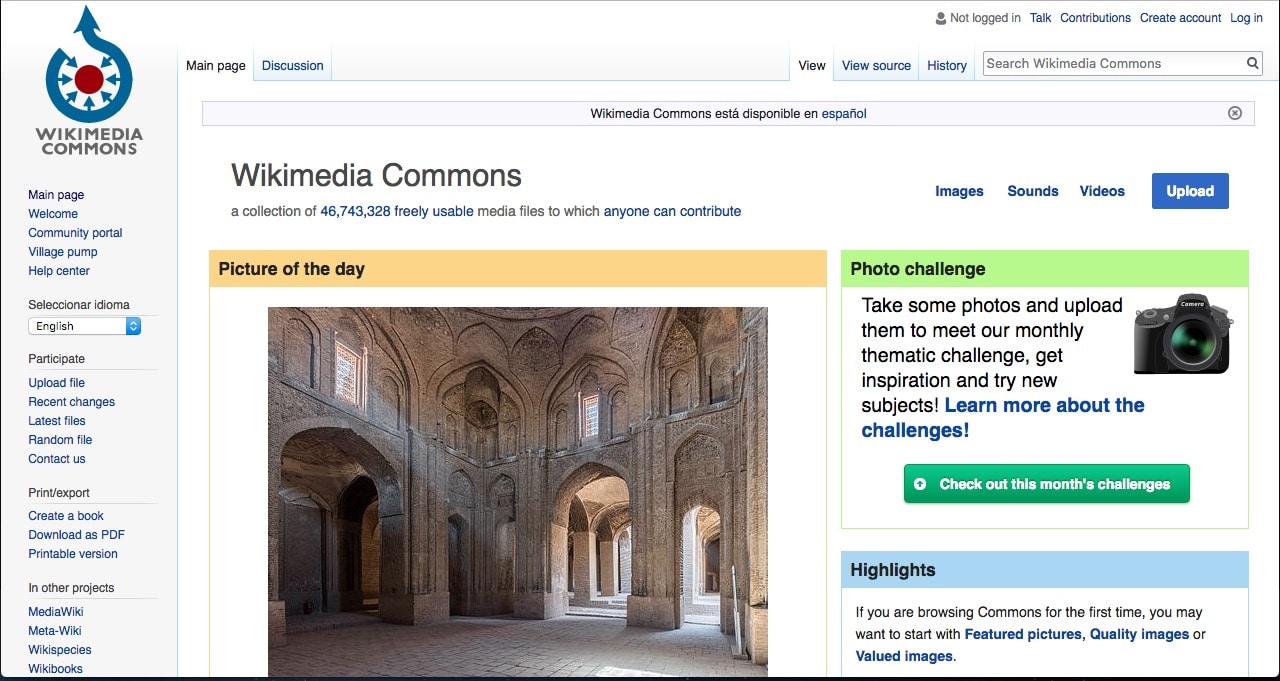 wikimedia free site images