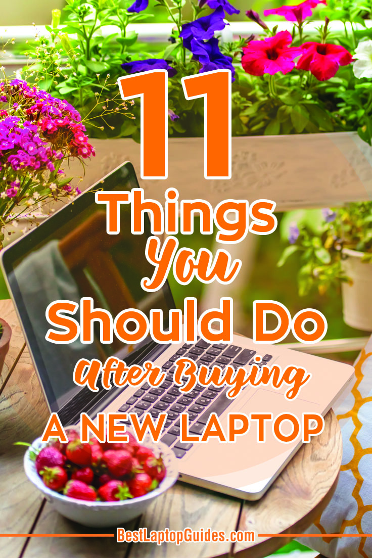 After buying a new laptop you will need to set it up with basic things before you can start using it. Follow this guide to discover #laptop #computer #internet #data #storage #tips #guide #tricks #backup #transfer #buying #tech #business #college #students
