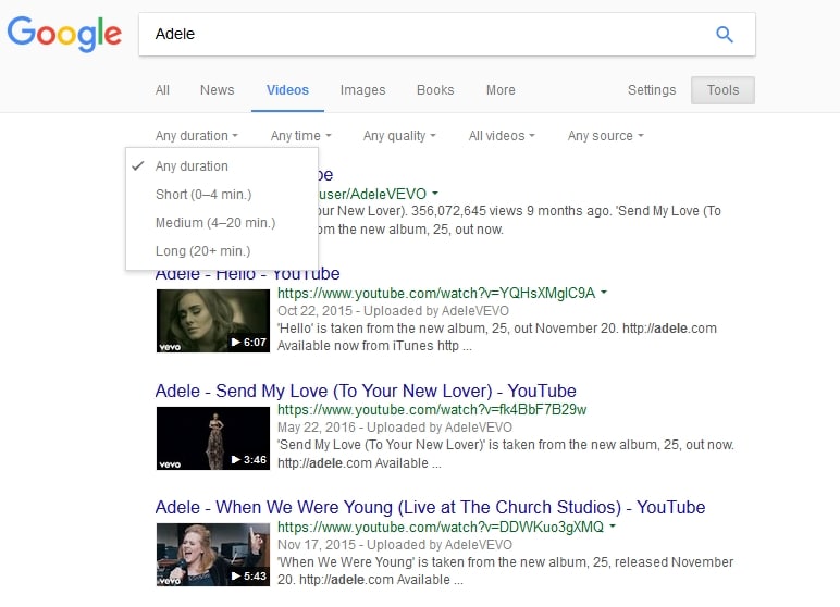 Google Video search tip