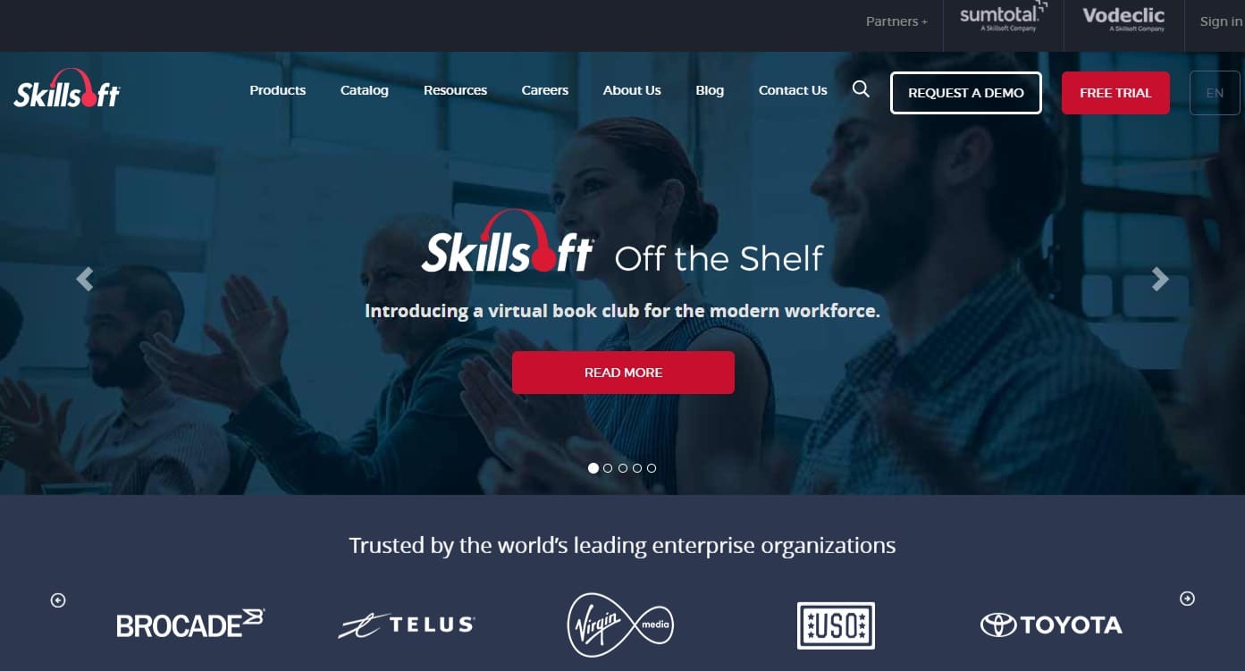 skillsoft-Online Course Provider