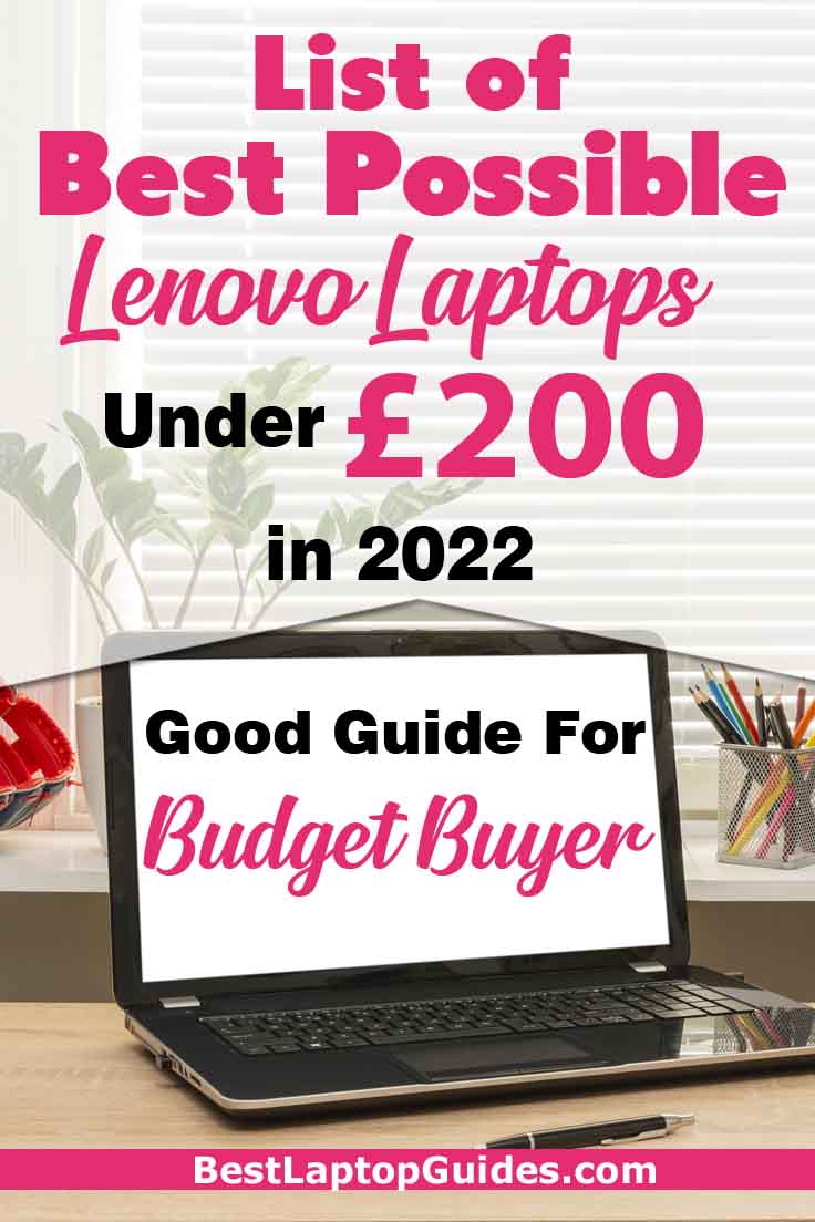 List of Best Possible Lenovo Laptop under 200 in 2022