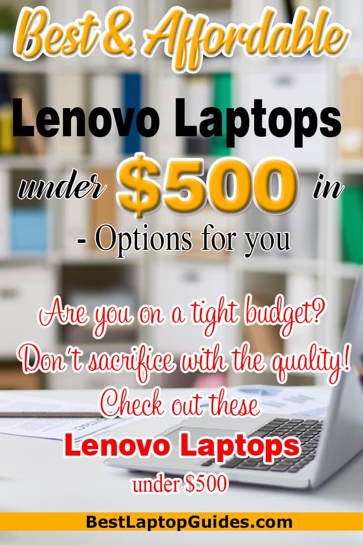 Best & Affordable Lenovo laptops under $500 in 2023